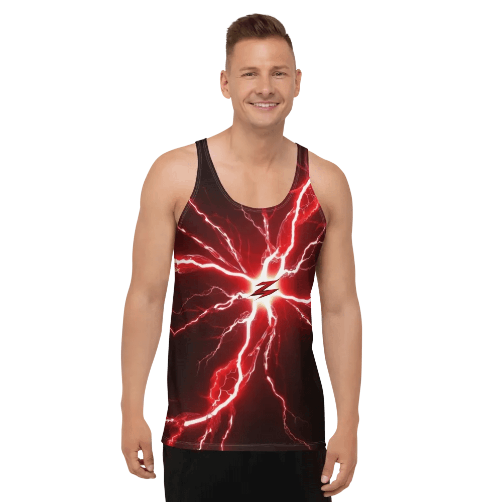 Plasma Red Tank Top product image (8)