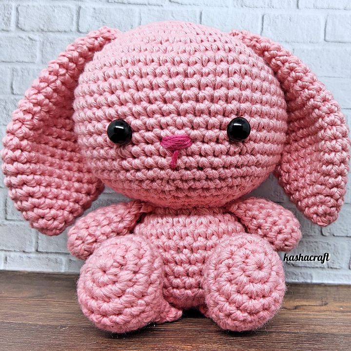 Alexa The Cute Little Long Eared Bunny Amigurumi Crochet Pattern product image (1)