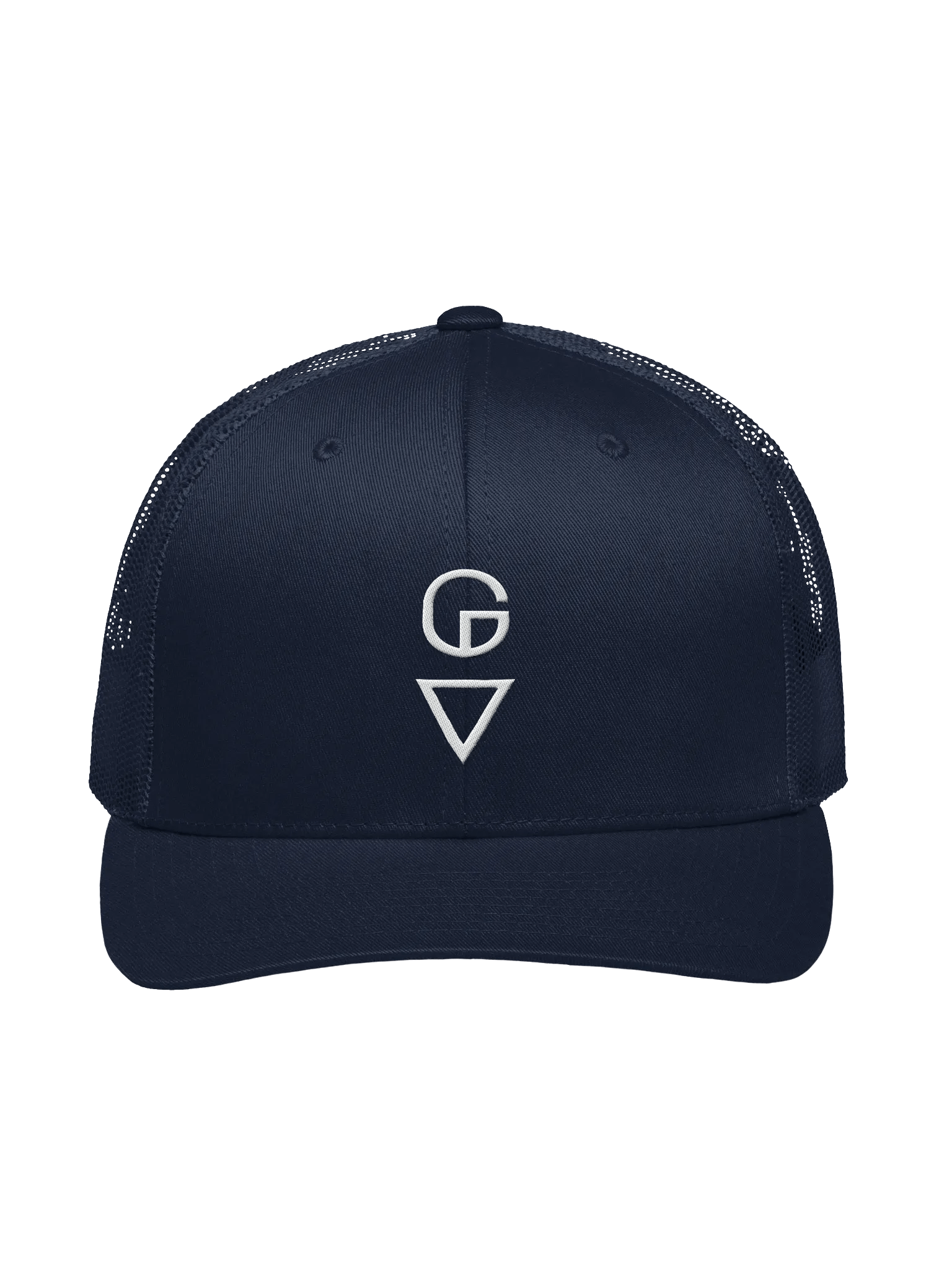 Embroidered Good Vibes (GV) Breathable Retro Trucker Hat product image (13)