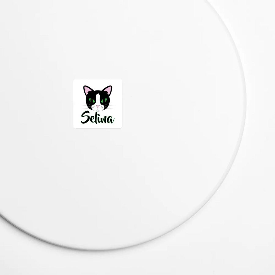 Selina the Tuxedo Cat - Die-Cut Magnets product image (5)