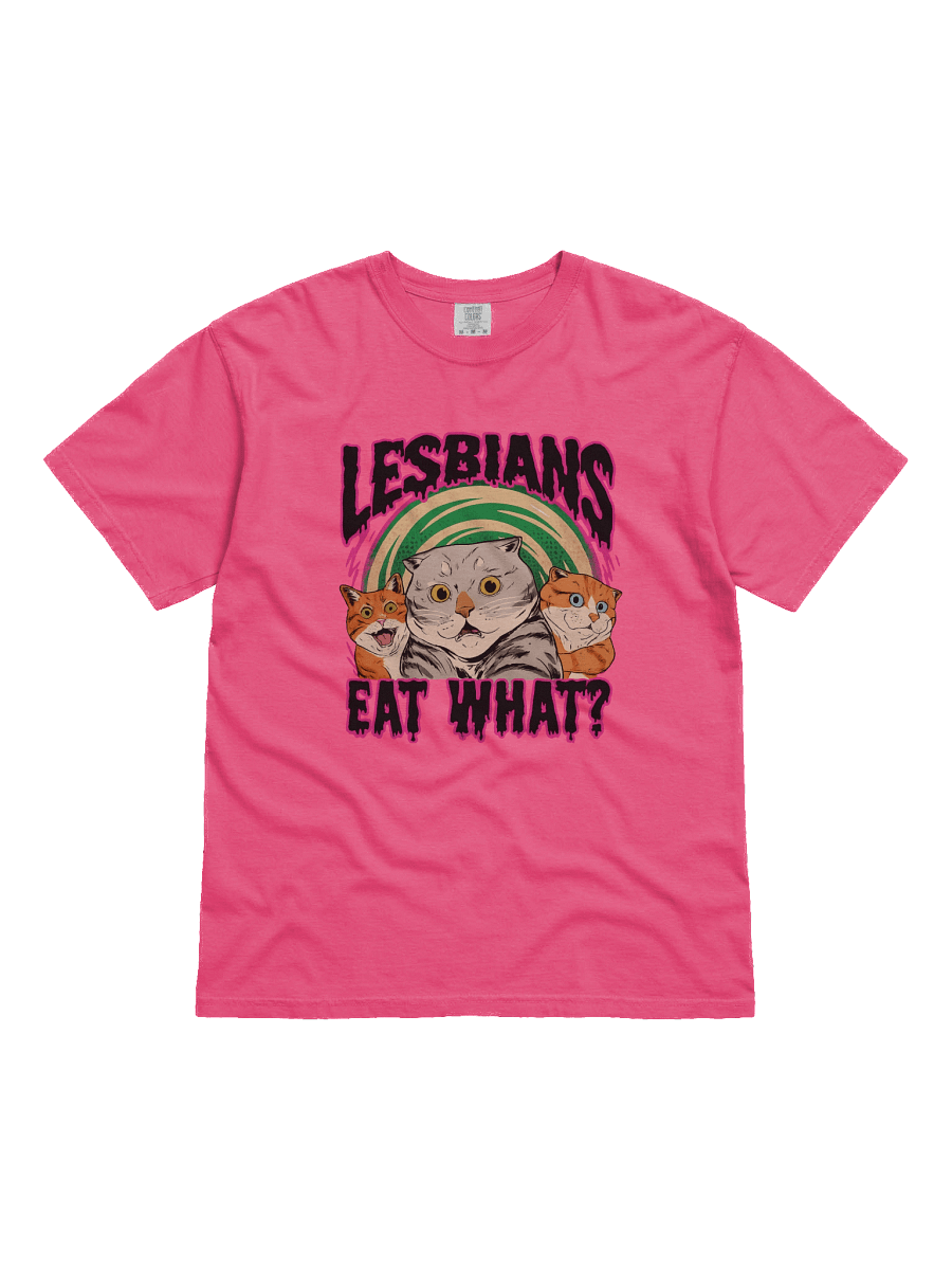 Funny 'LESBIANS EAT WHAT?' T-Shirt product image (81)