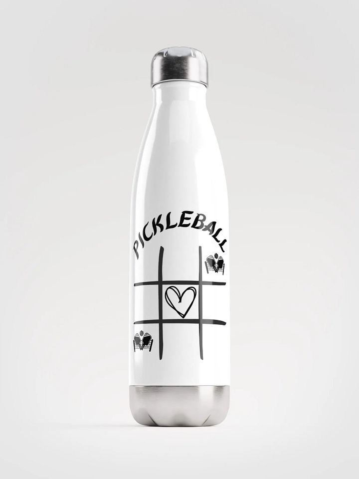Pickleball Tac Minimalist Stainless Steel Water Bottle product image (2)