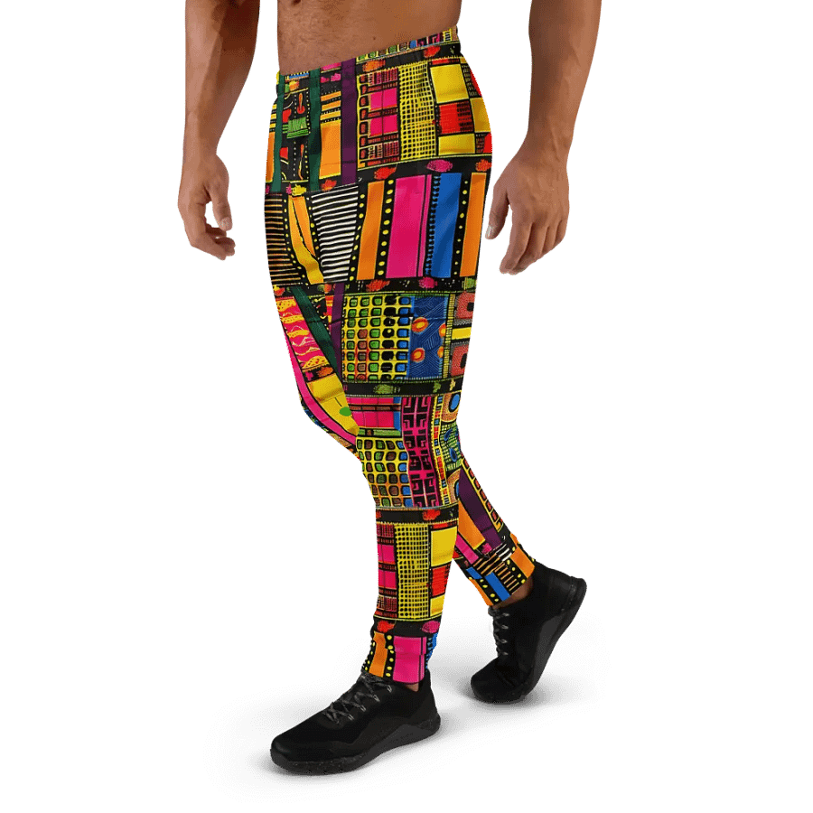 Customizable Ornate African KenteMen's Joggers product image (1)
