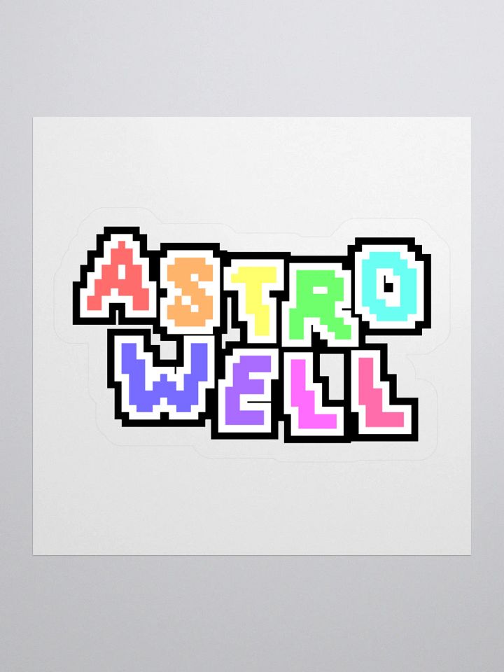 Astrowell Pixel Sticker product image (2)