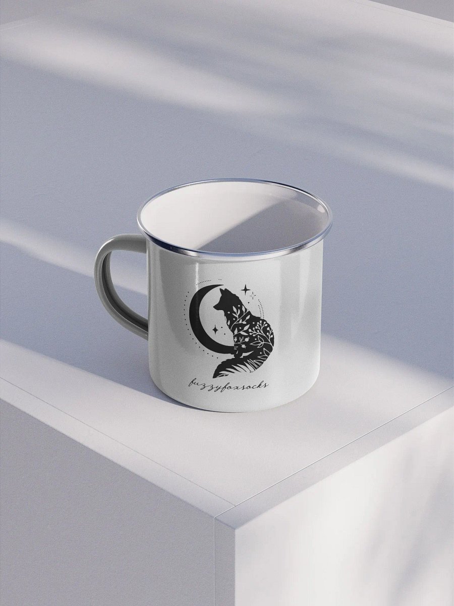 moon fox V1 - enamel mug product image (1)