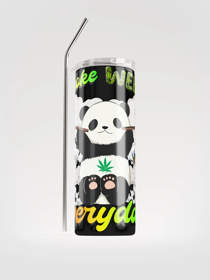 Smoke Weed Everyday Tumbler w/ Straw product image (1)