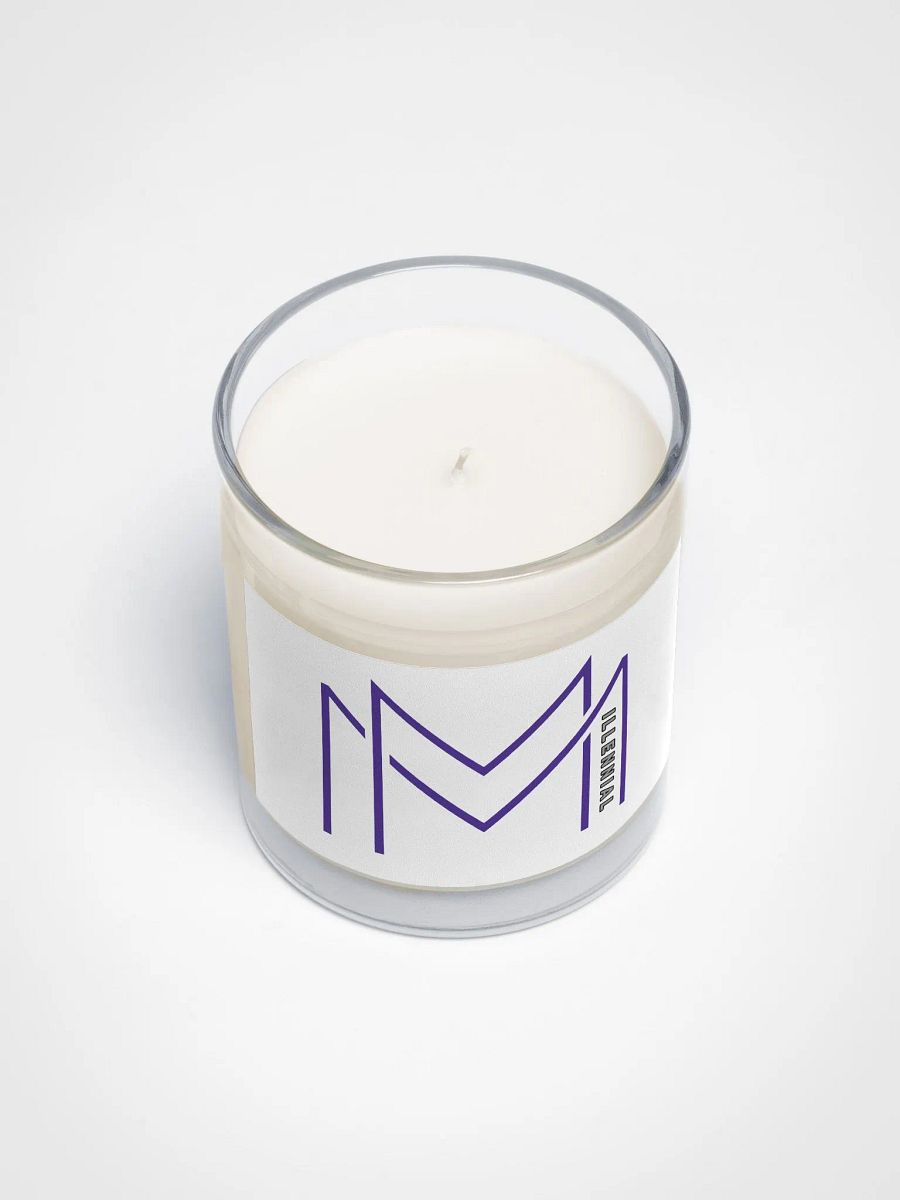 Millennial Soy Wax Candle- purple logo product image (3)