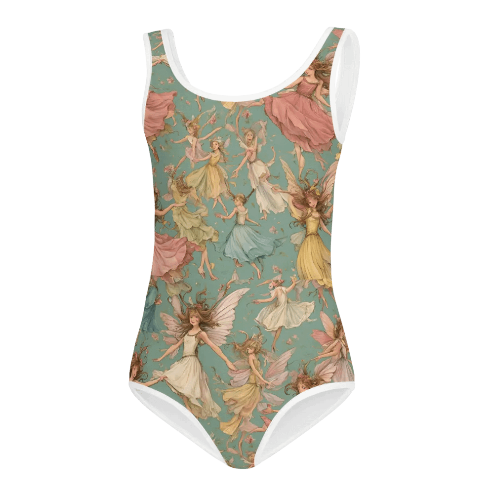 Enchanting Fairies All-Over Print Kids Swimsuit product image (4)
