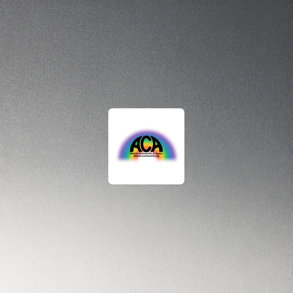 The Atheist Community of Austin Rainbow Magnet product image (4)