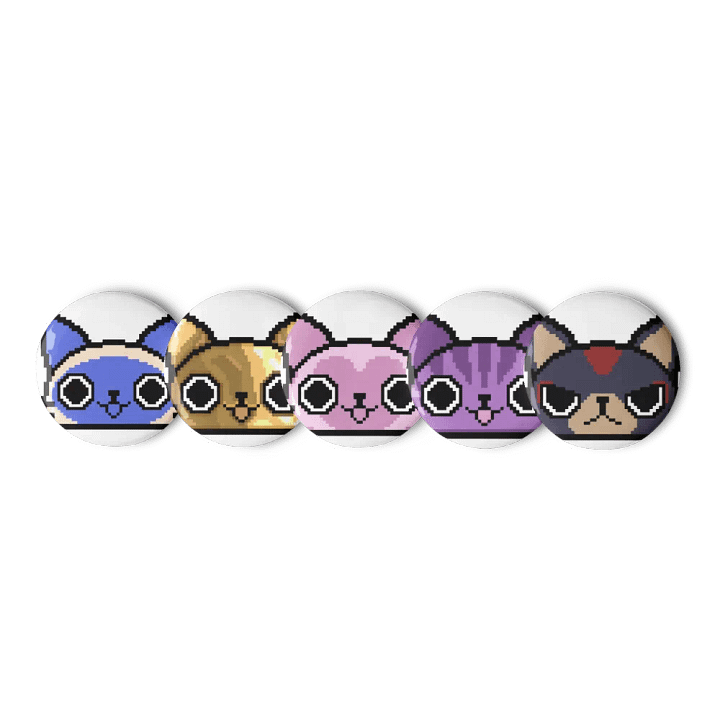 Palico Badge Set product image (1)