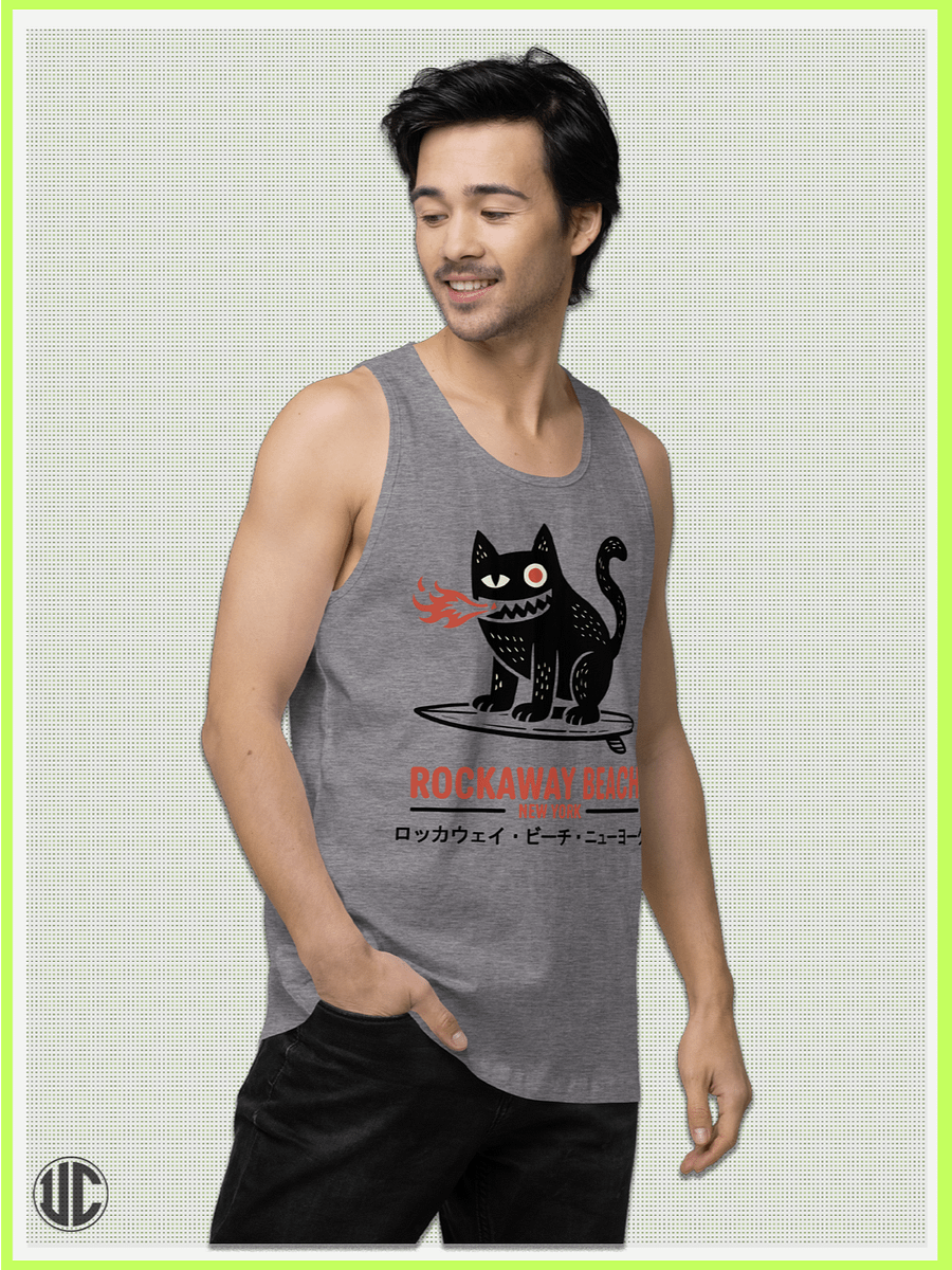 UnkoCon - Rockaway Beach NY Surfer Men's Tank Top product image (5)