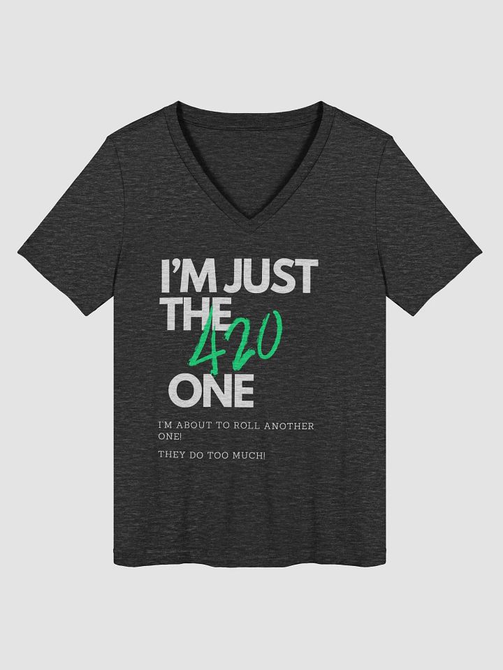 420 Vibes Women's V-Neck Tee product image (3)