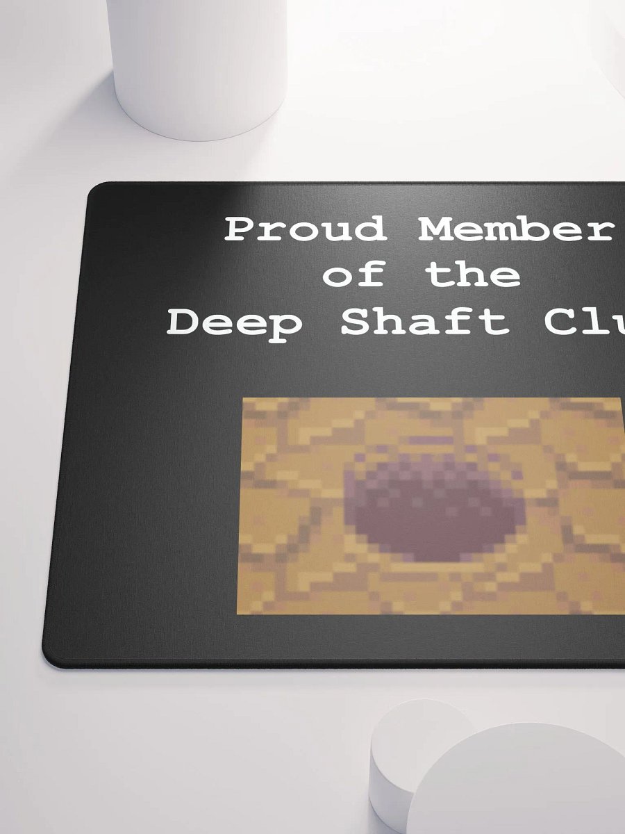 Deep Shaft MousePad - Black product image (6)