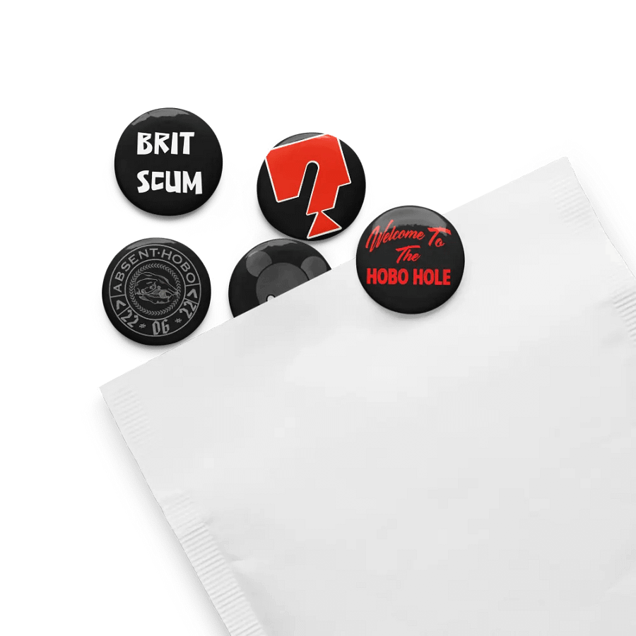 BRIT SCUM Collection: Pin Button Set product image (13)