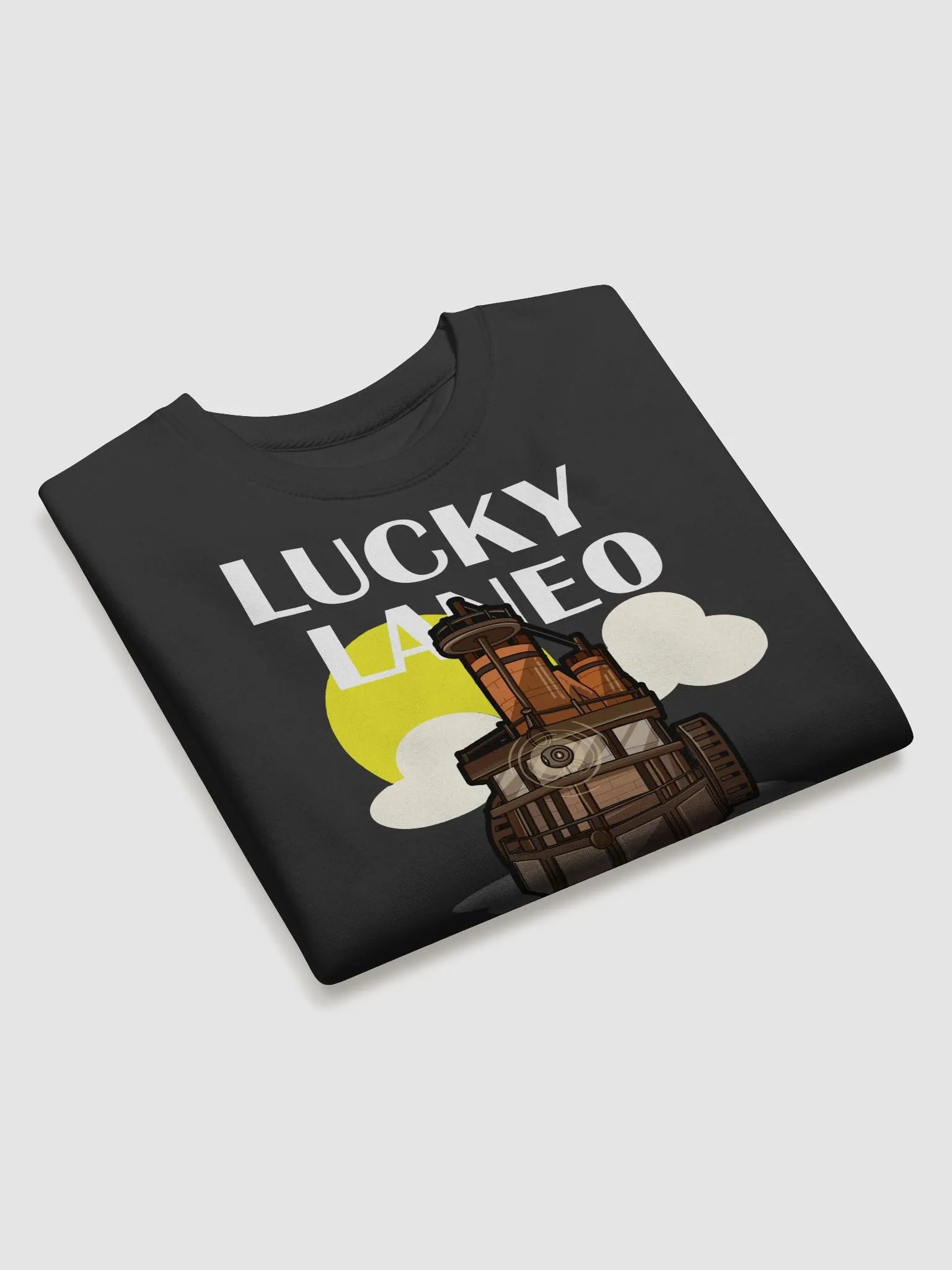 LuckyLane0 STEAMBOAT Sweatshirt (White Text) product image (3)