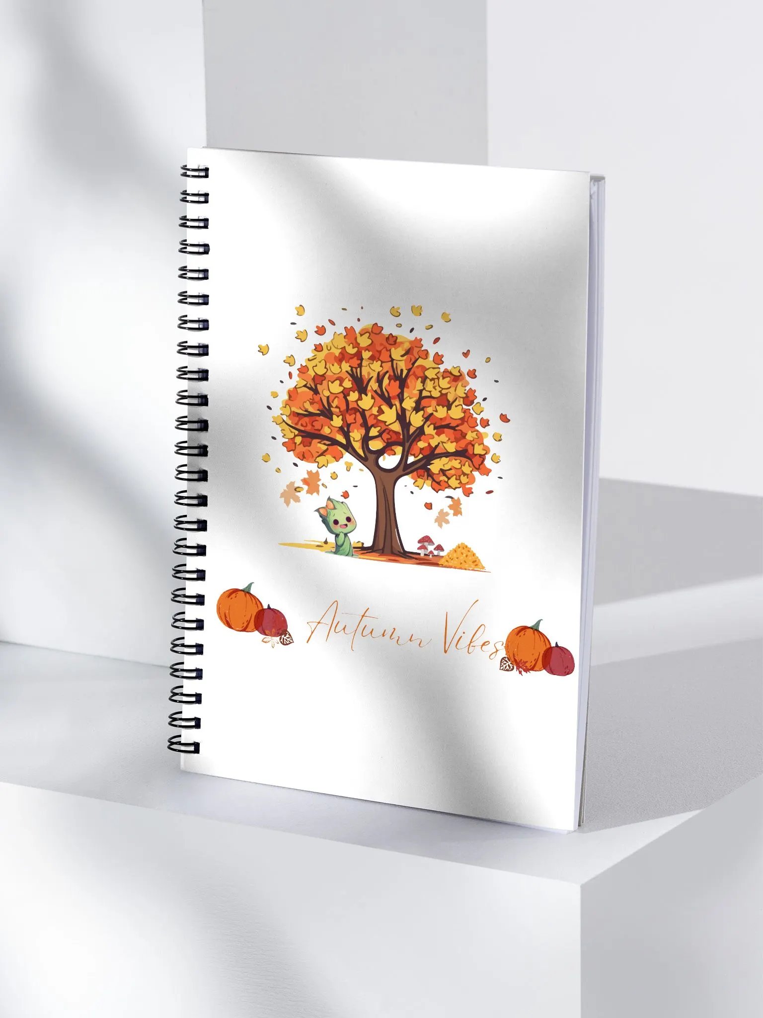 Autumn Vibes Spiral Notebook product image (4)