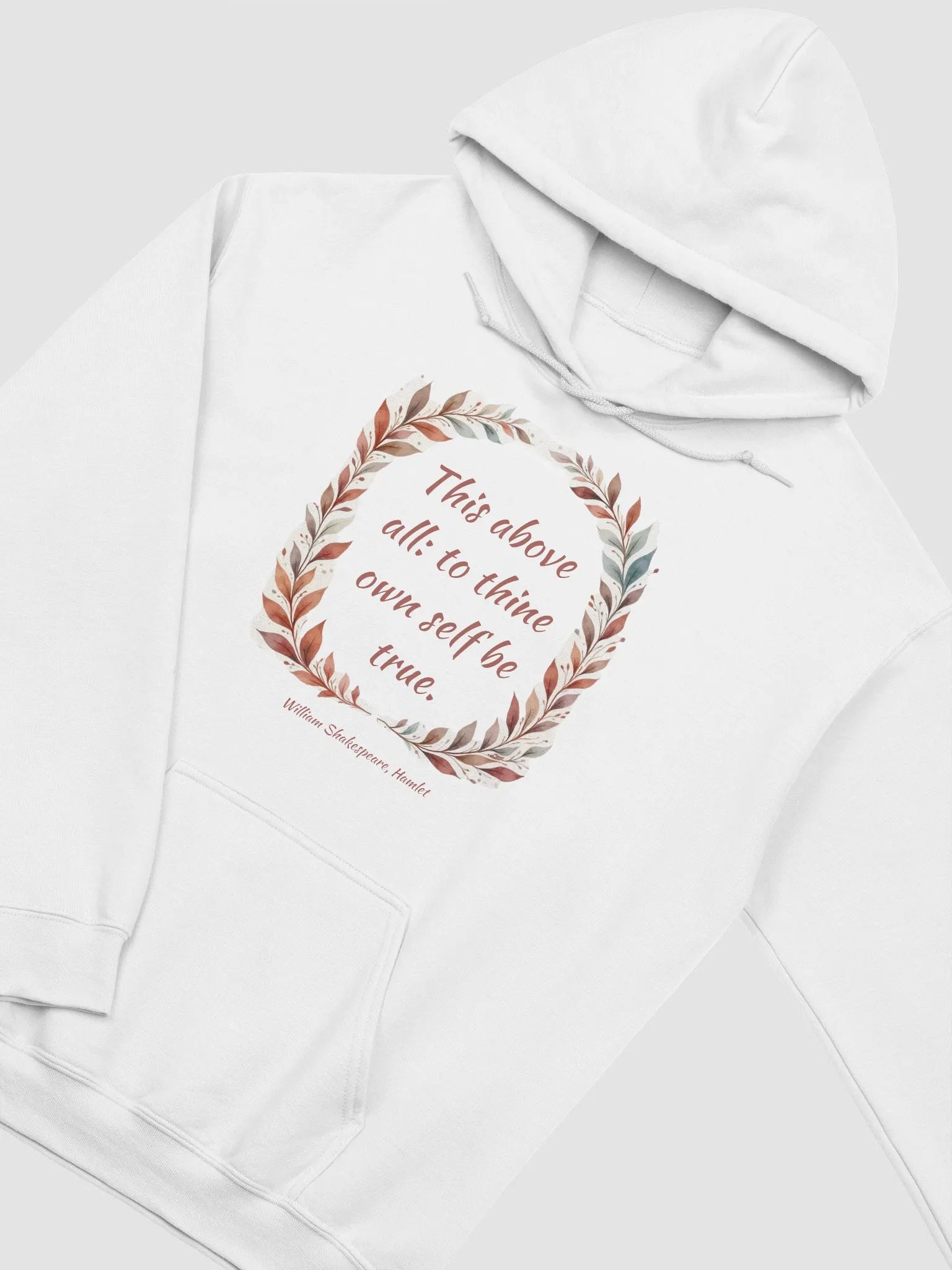 To Thine Own Self Be True Shakespeare Hoodie product image (2)