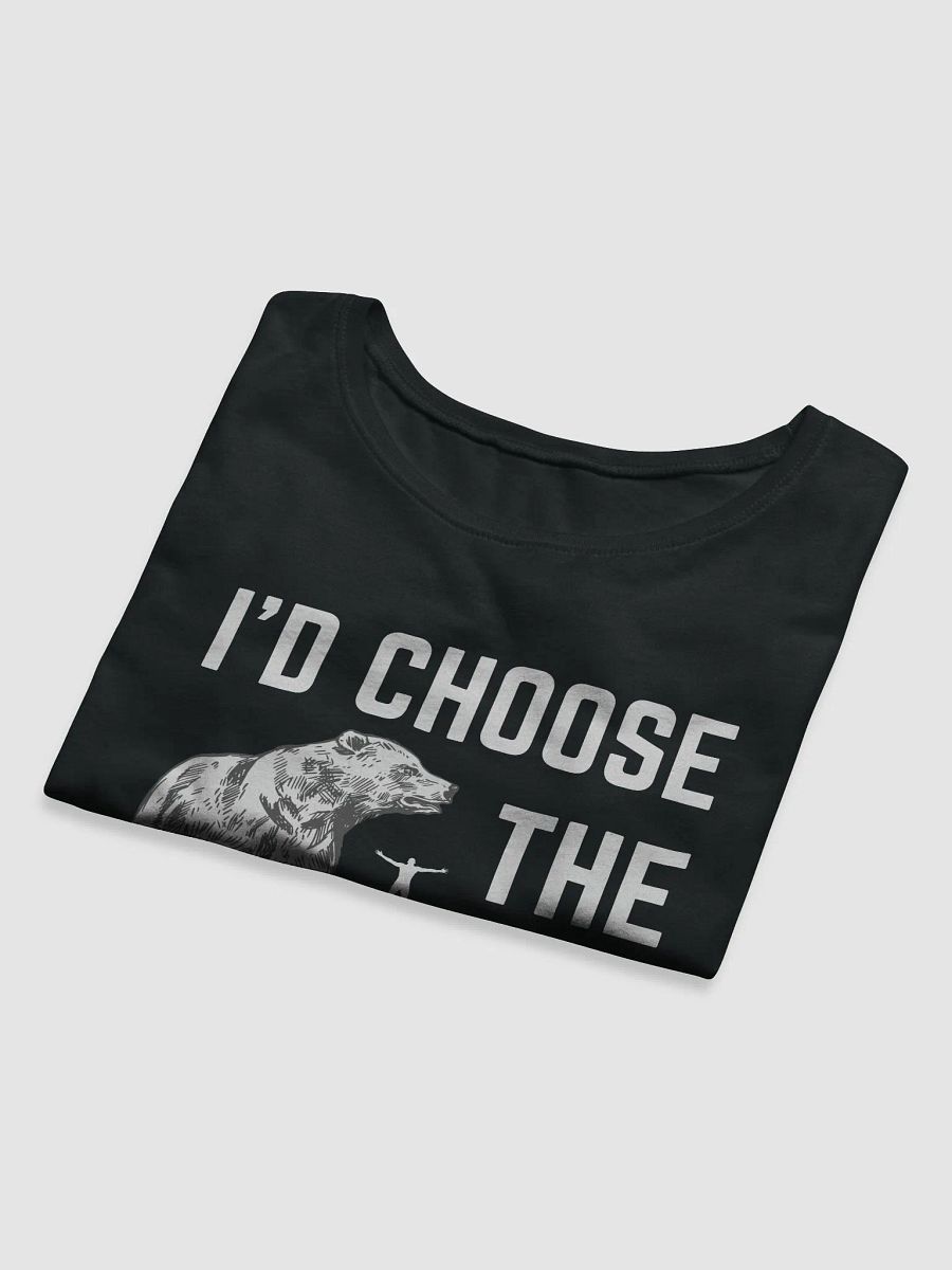 I'd Choose The Bear - Bella+Canvas Women's Crop Tee product image (10)