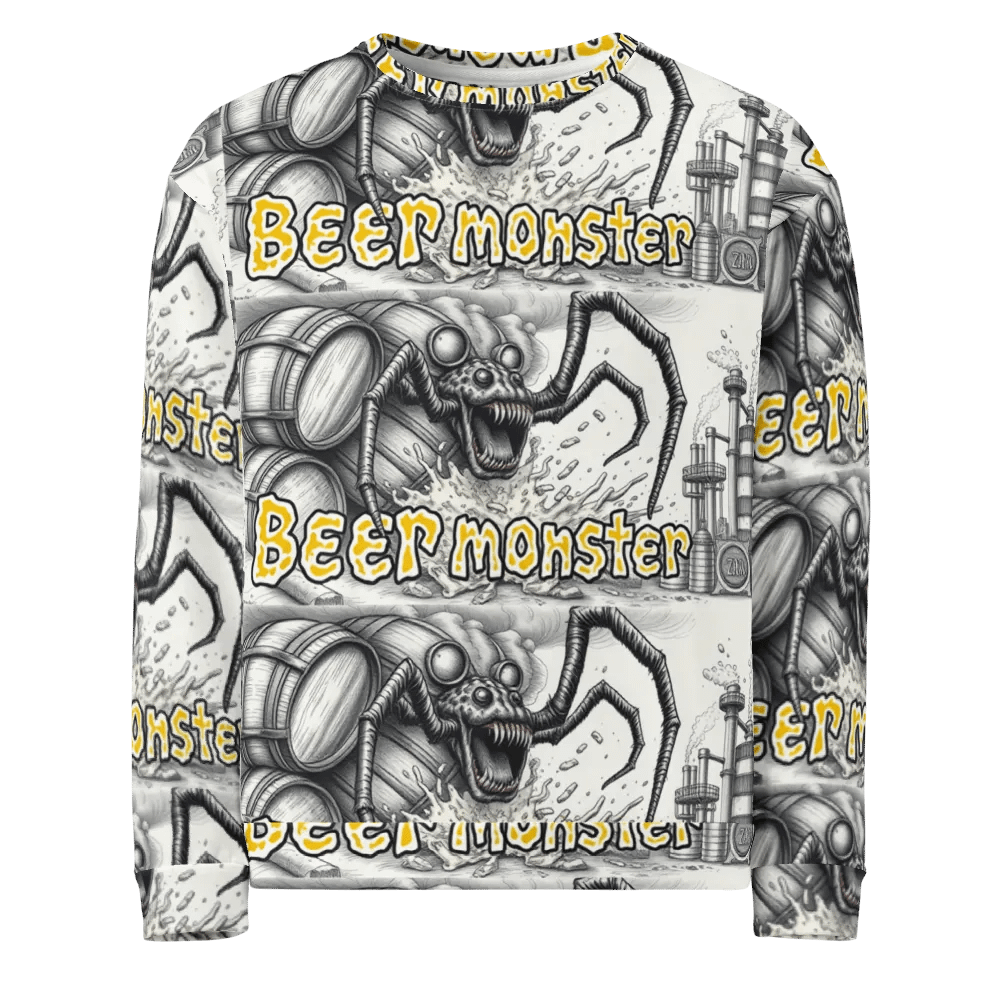 Beer Monster Madness Unisex Sweatshirt product image (2)