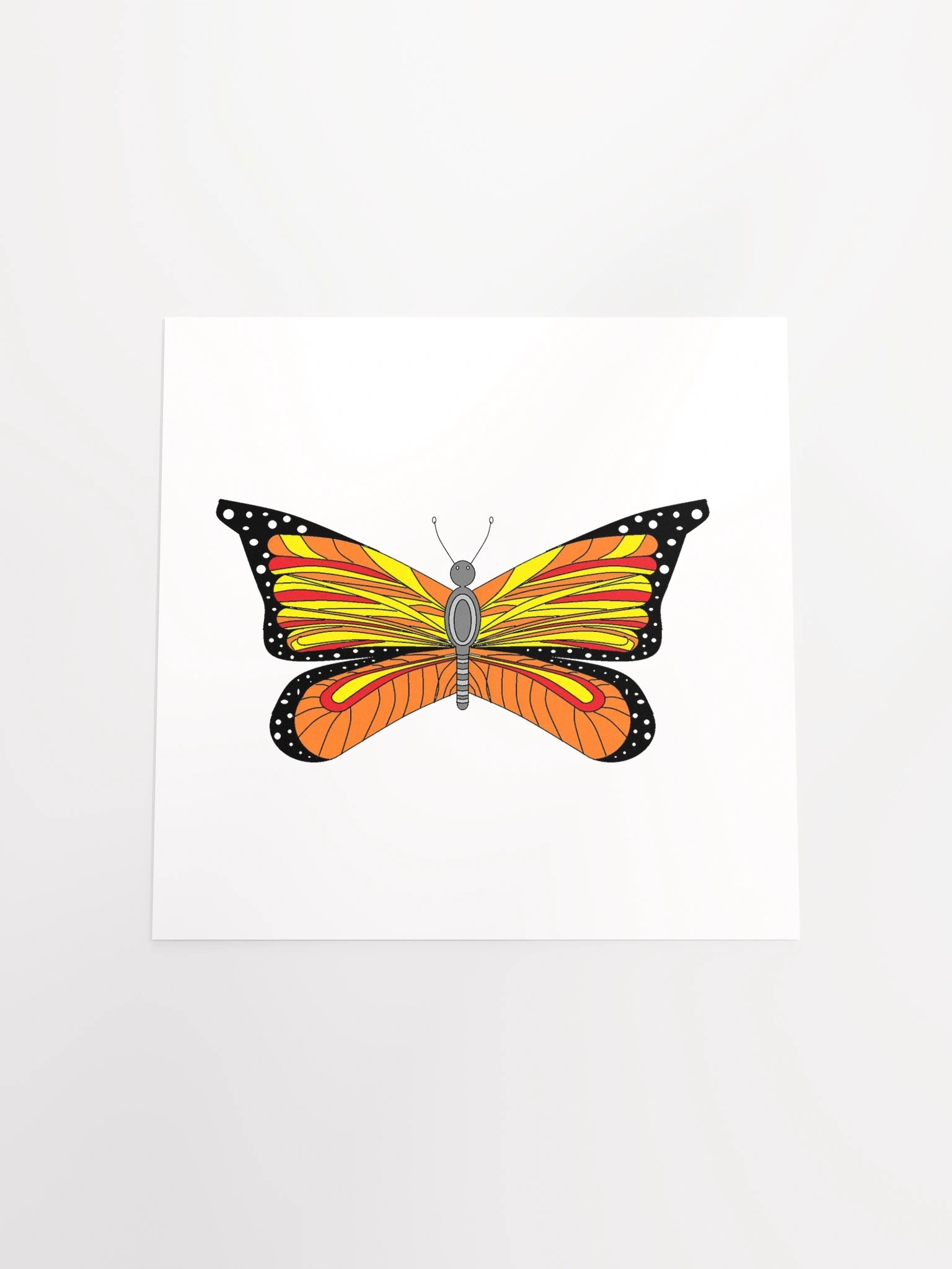 Vibrant Butterfly Dreams Poster product image (16)