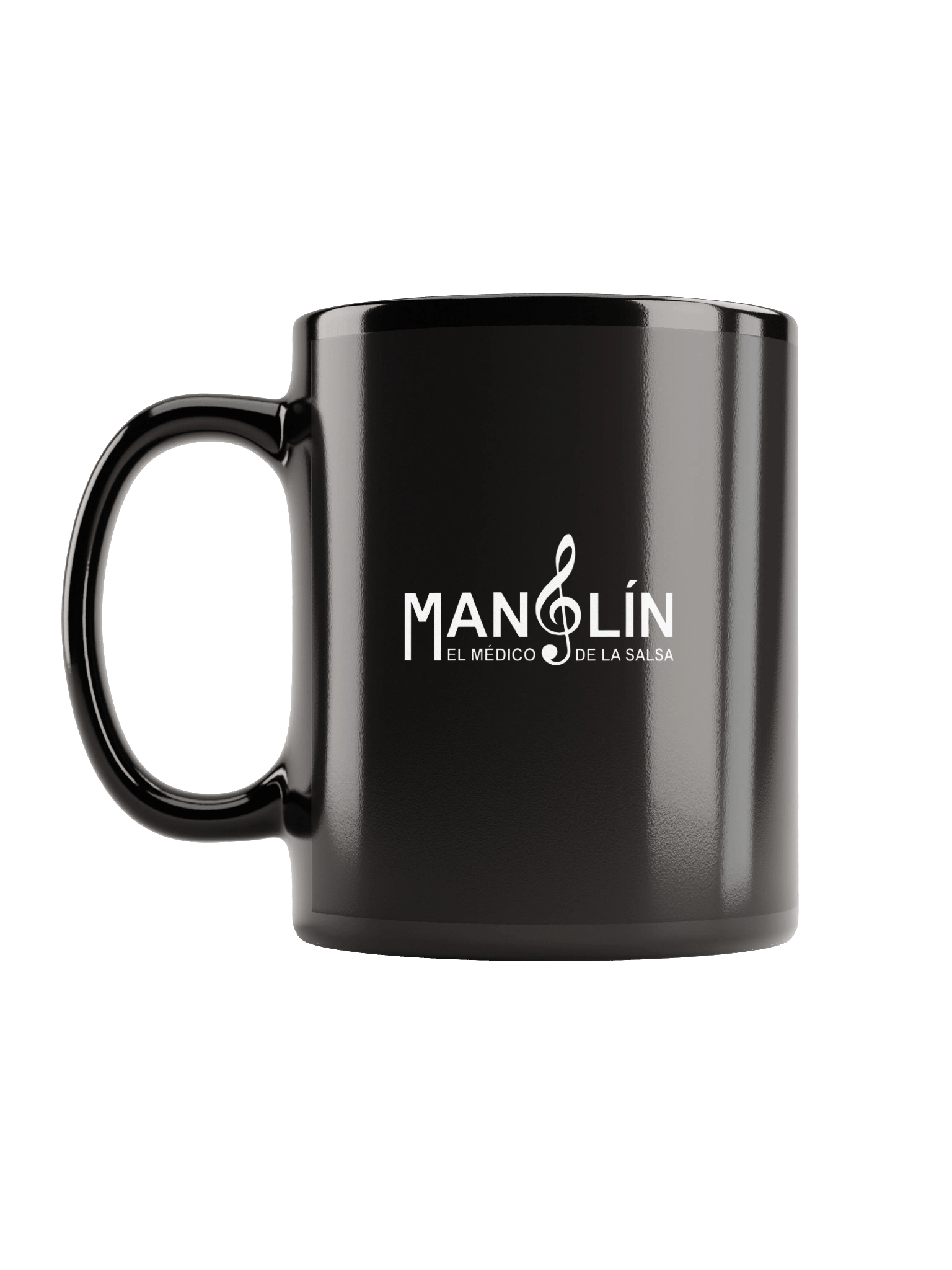 Manolín - Black Glossy Mug product image (6)