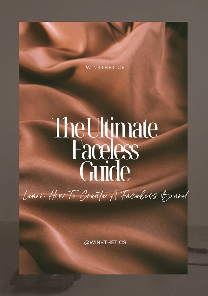 DFY ULTIMATE Faceless Guide: Learn how to create a faceless brand product image (1)