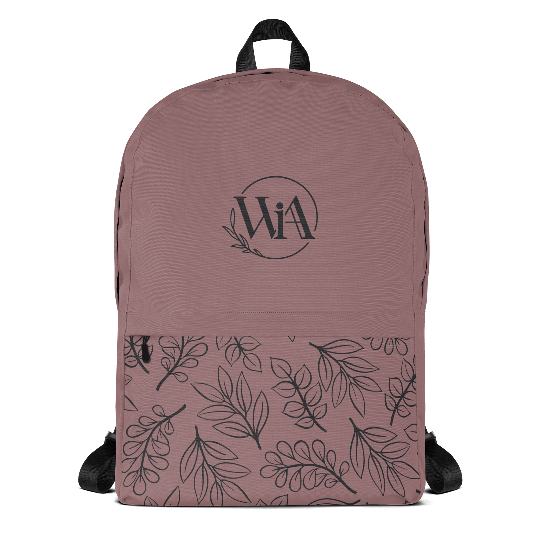WIA Mauve Leaf Backpack product image (1)