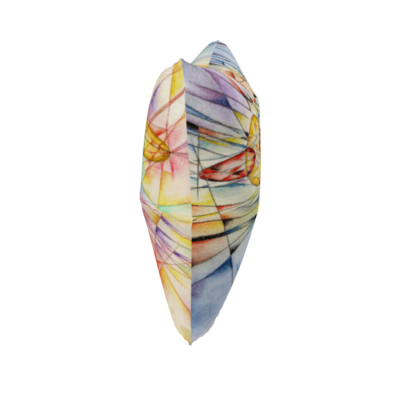 Poinsot's Paper Spaceship 4+1 - Physics of the Gyroscope Pillow product image (4)