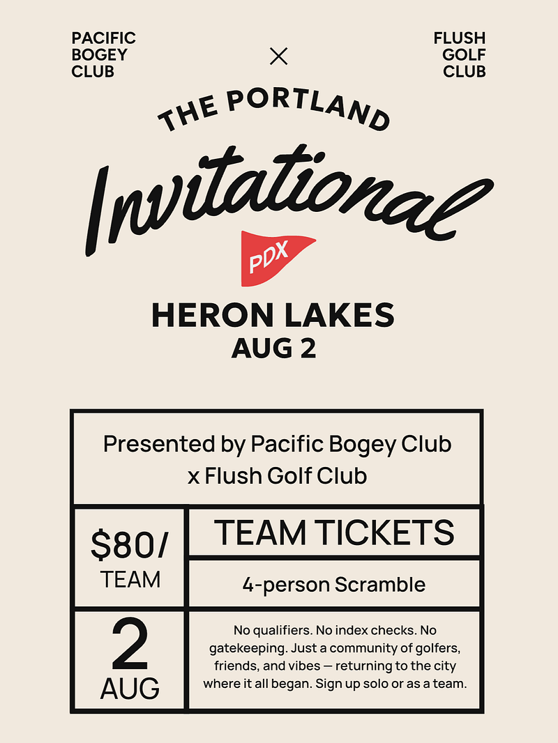 RSVP Team Ticket (4x) - The PDX Invitational