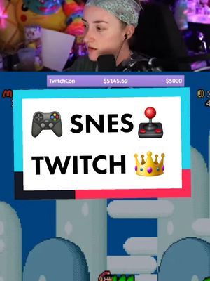 Keyboard made this so much harder than I realized! Chat kept messing with my game with @Crowd Control  but this was all my fault 🤣🤣🤣. #crowdcontrol #supermario #snes #streamer #twitch #x #fyp #trending #dumbwaystodie #mario #supermariobrosmovie #peaches #integration #chat #twitchcon 