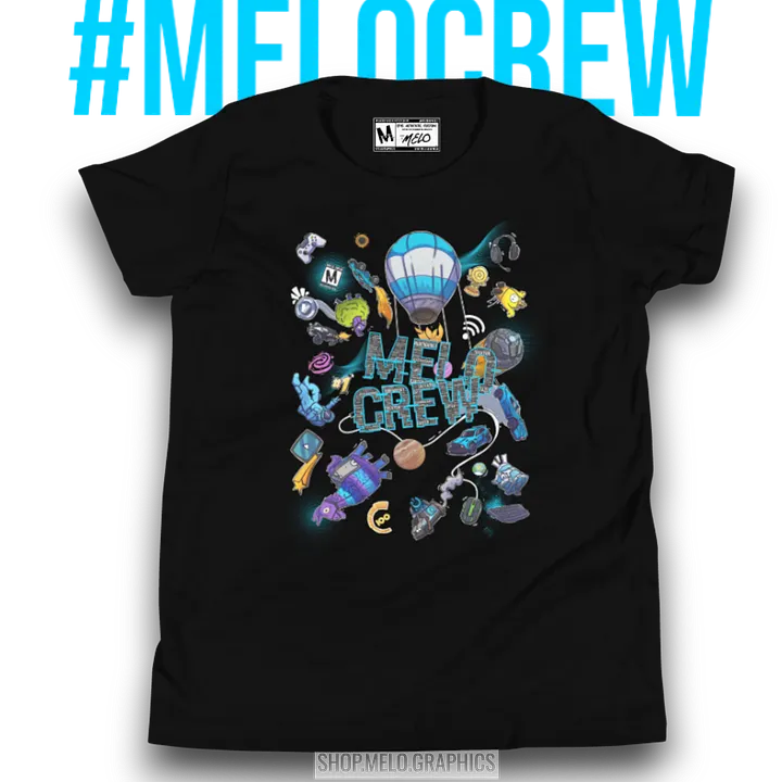 #MELOtober 2024 Personalized MELO CREW Chaos - Kids T-Shirt | #MadeByMELO product image (2)