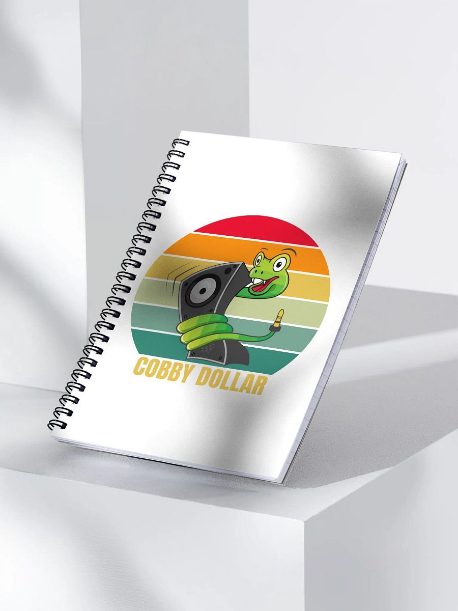 ScribeMaster Spiral Notebook by Cobby Dollar product image (4)