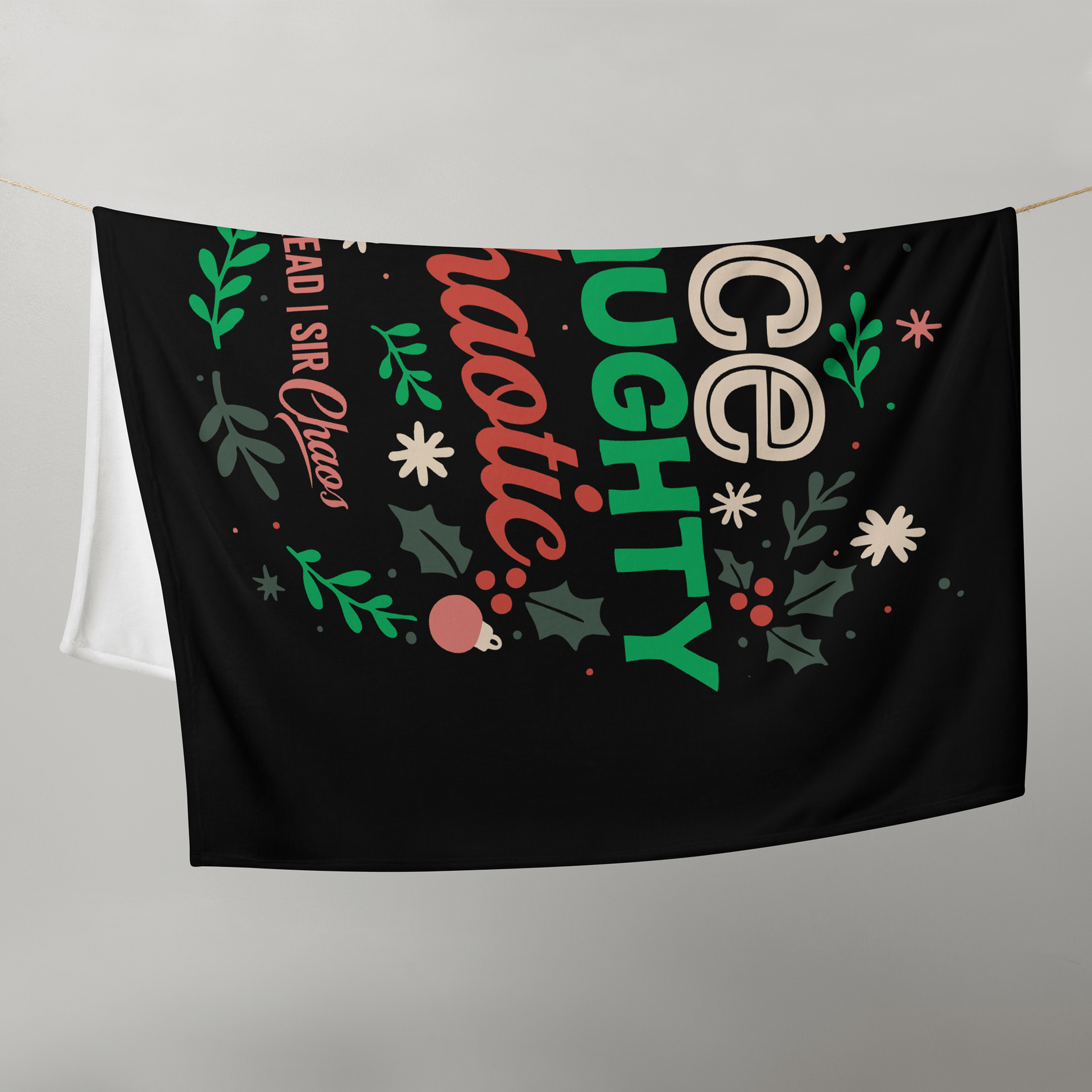 Nice, Naughty, Chaotic Blanket product image (9)