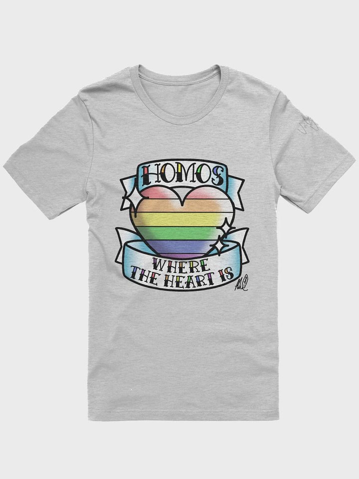 Homo's where the Heart is Tee product image (6)