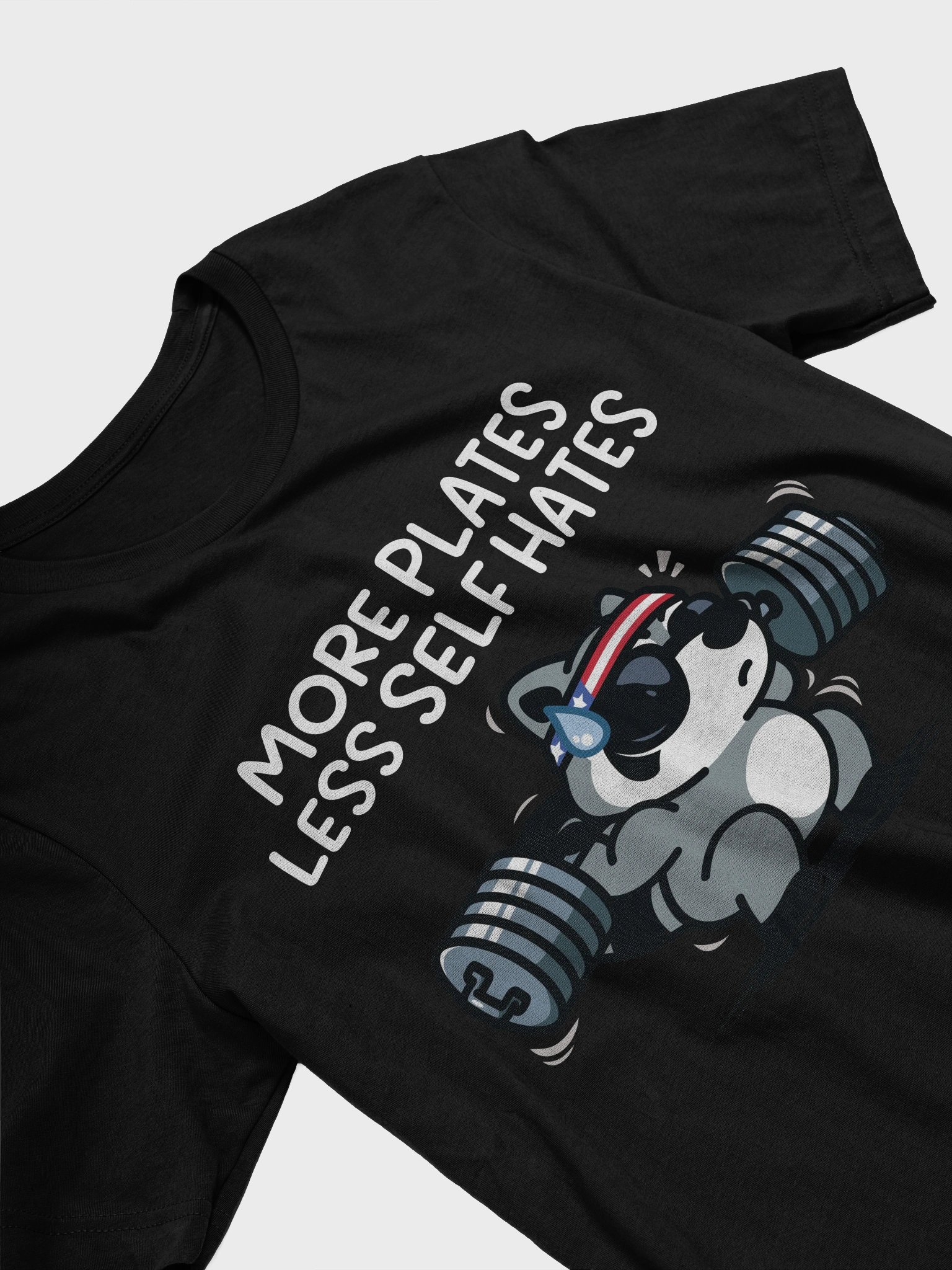More Plates Athletic Tee product image (87)