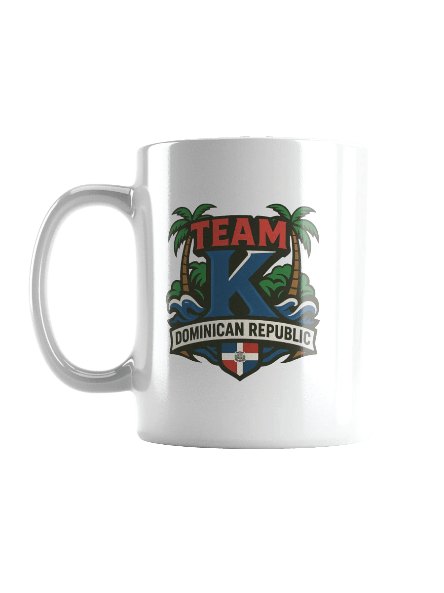 TEAM K Dominican Republic White Mug product image (17)