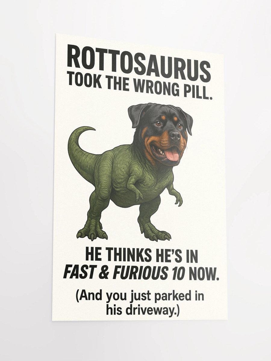 Rottosaurus Fast & Furious Poster product image (6)