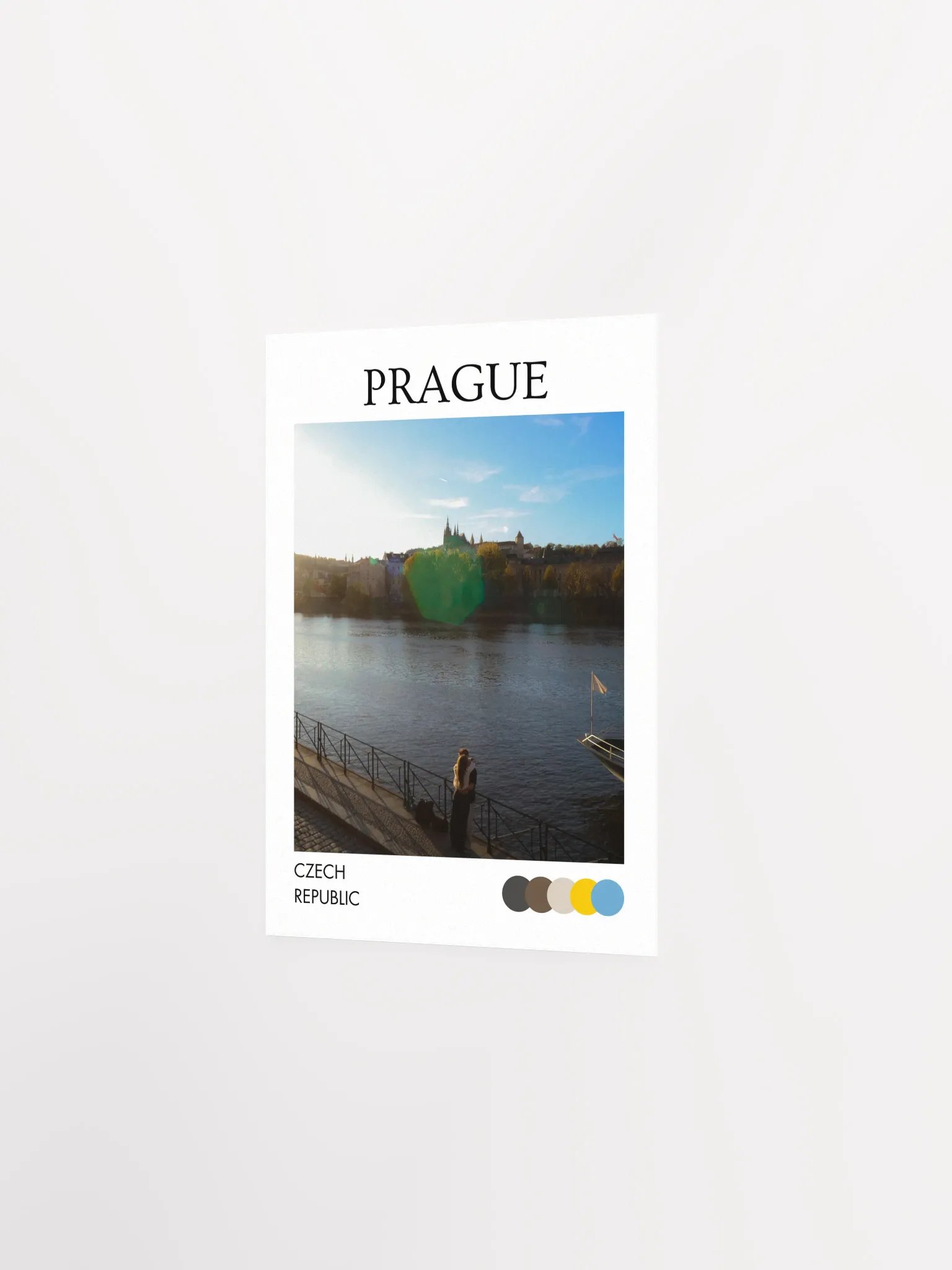 Sunset on Vltava River product image (2)