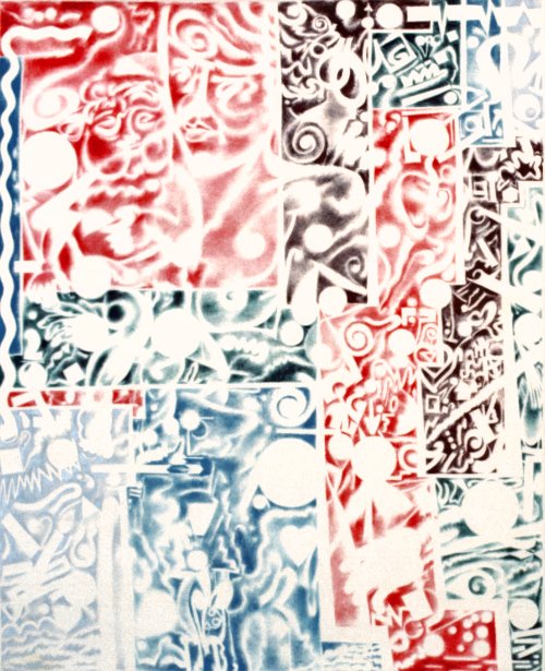 Umbilical Barfing (1990) (Left Side) (24" x 30") product image (1)