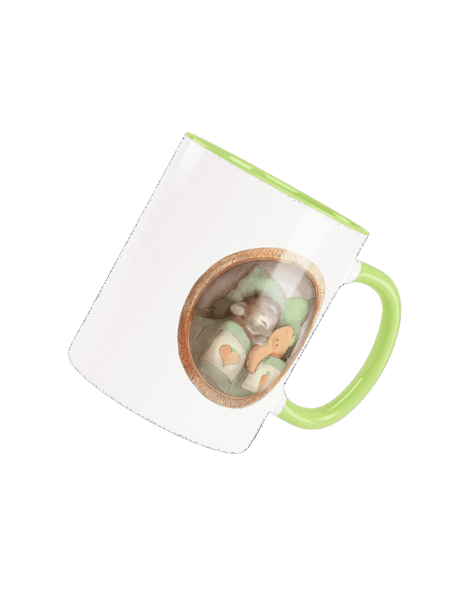 Green Cup version of Sleeping bunny! product image (4)