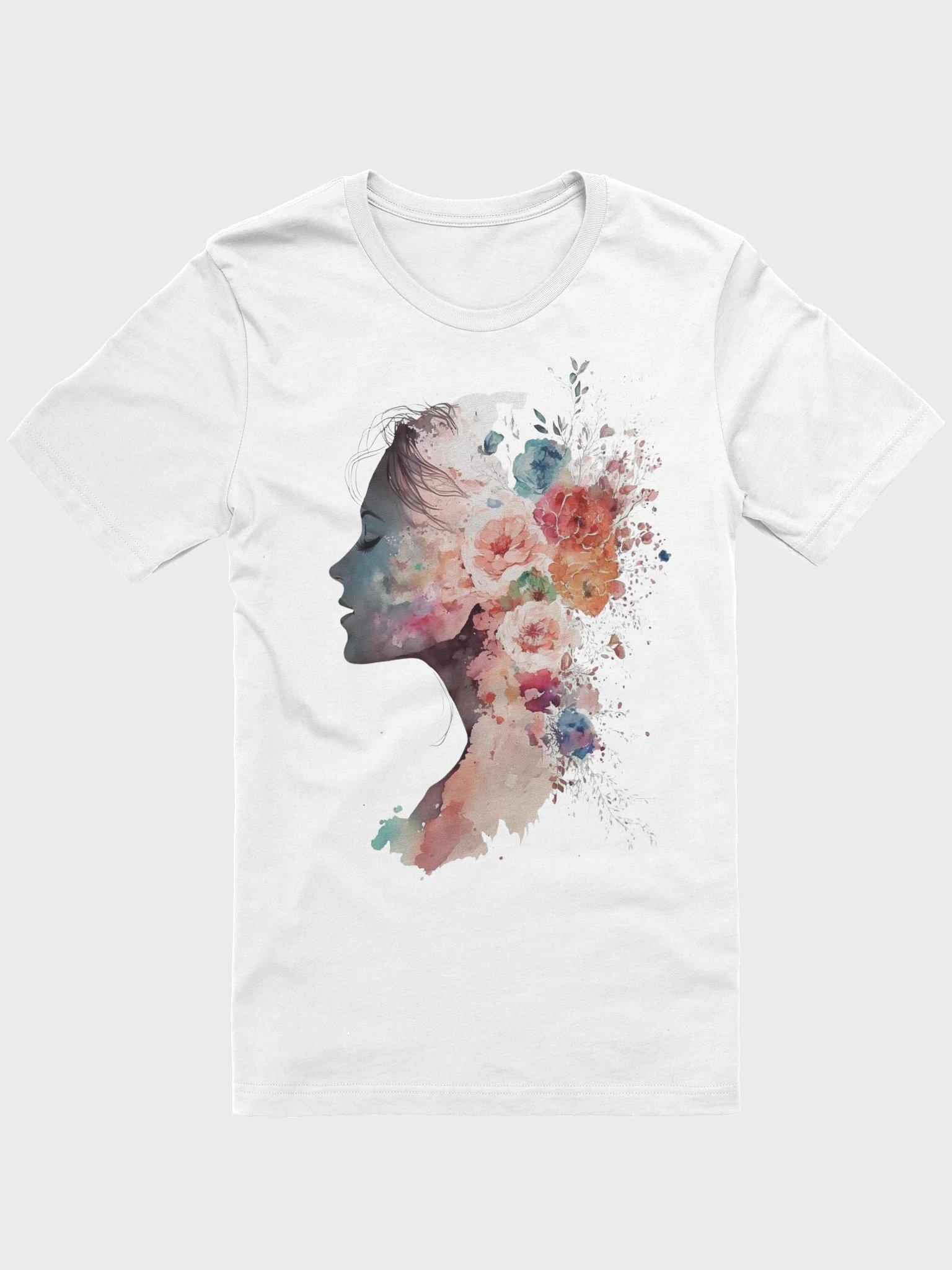 Dreamy Floral Profile T-Shirt product image (1)