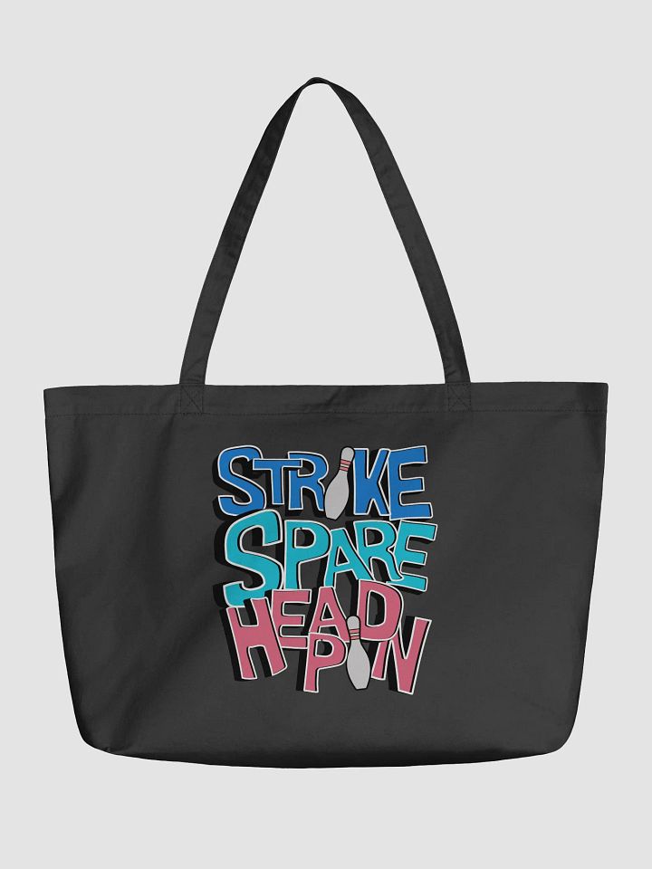 Strike Spare Headpin Bowling Eco Tote product image (2)