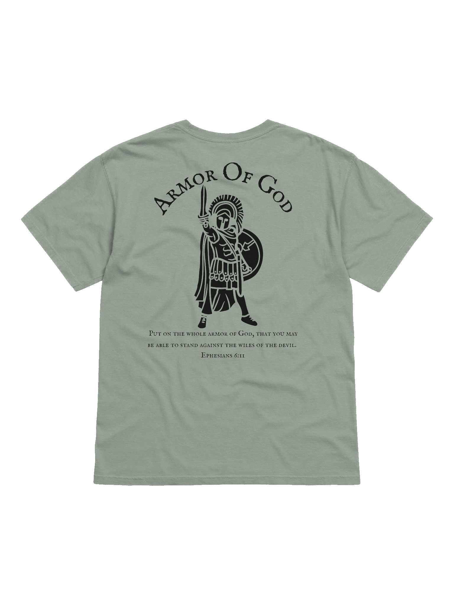Full Armor of God – Spiritual Warfare Christian Tee product image (61)
