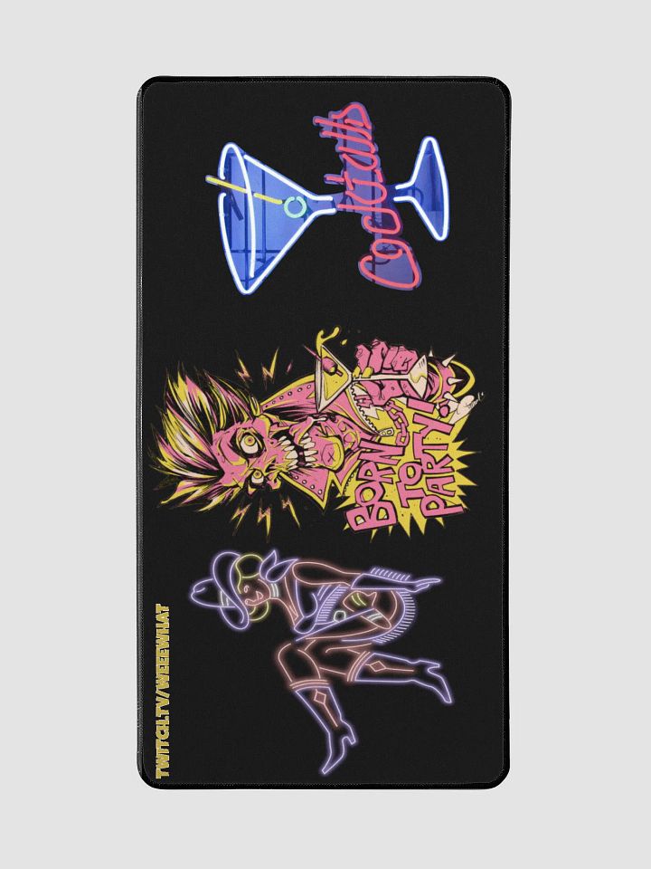 Born To Party Desk Mat 31.5