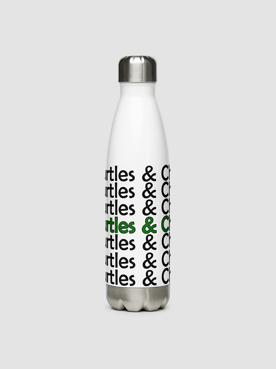 Turt. Chill. Repeat. Water Bottle product image (1)