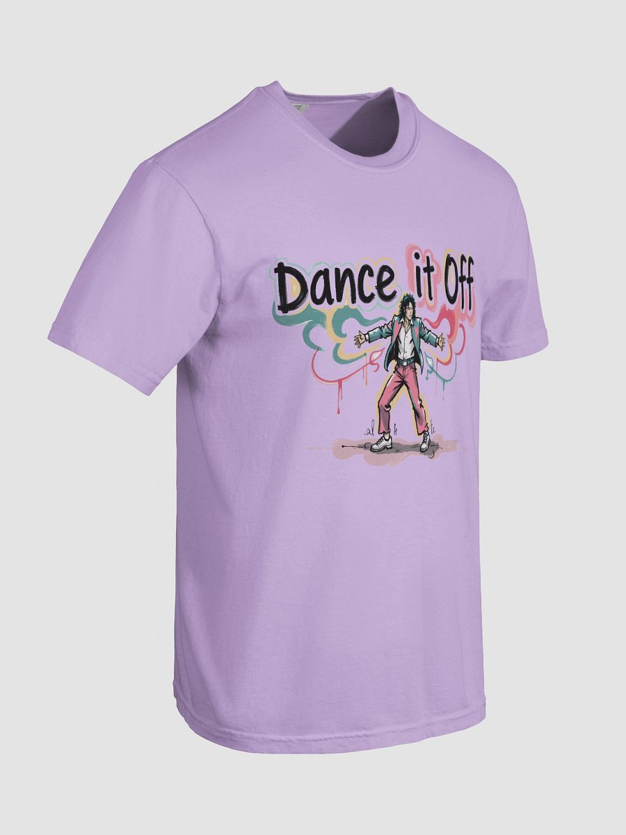 Graffiti Dance Party | 'Dance It Off' Vibrant Art | Heavyweight T-Shirt product image (43)