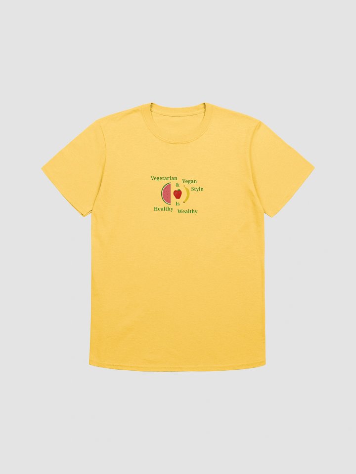 Healthy & Wealthy Vegan Style T-Shirt product image (1)