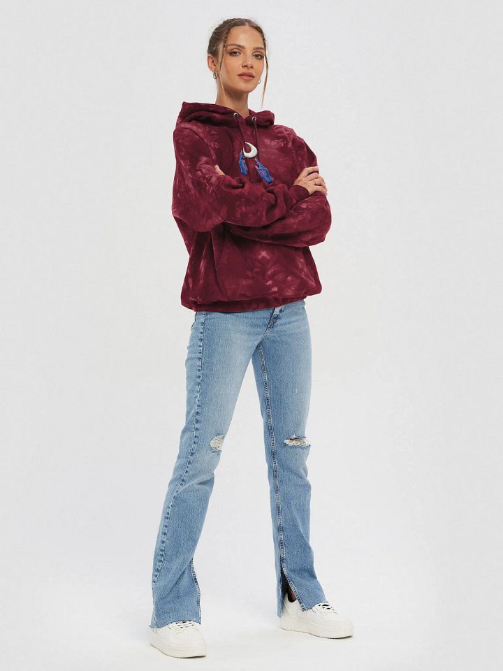 The Moon and You Embroidered Hoodie product image (6)