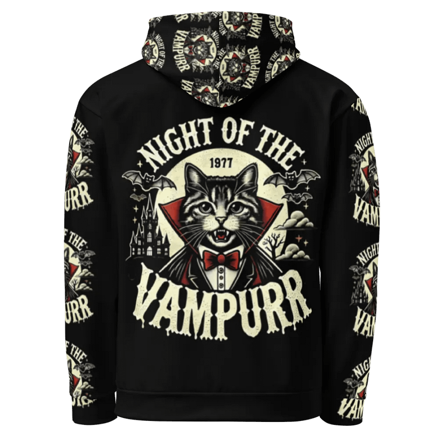 Vintage NIGHT OF THE VAMPURR - Hoodie product image (3)