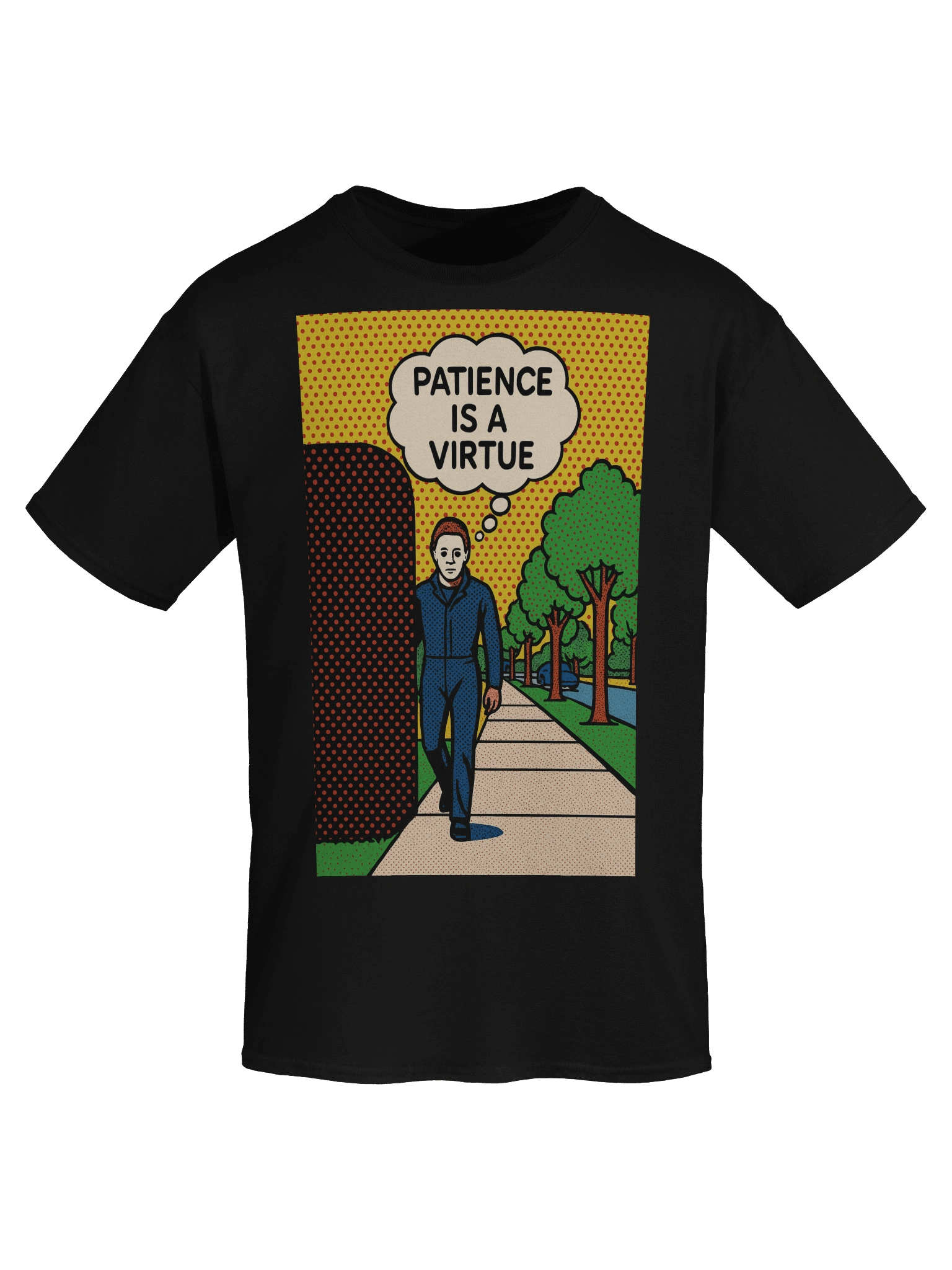 Halloween inspired Patience Is A Virtue Tee product image (76)